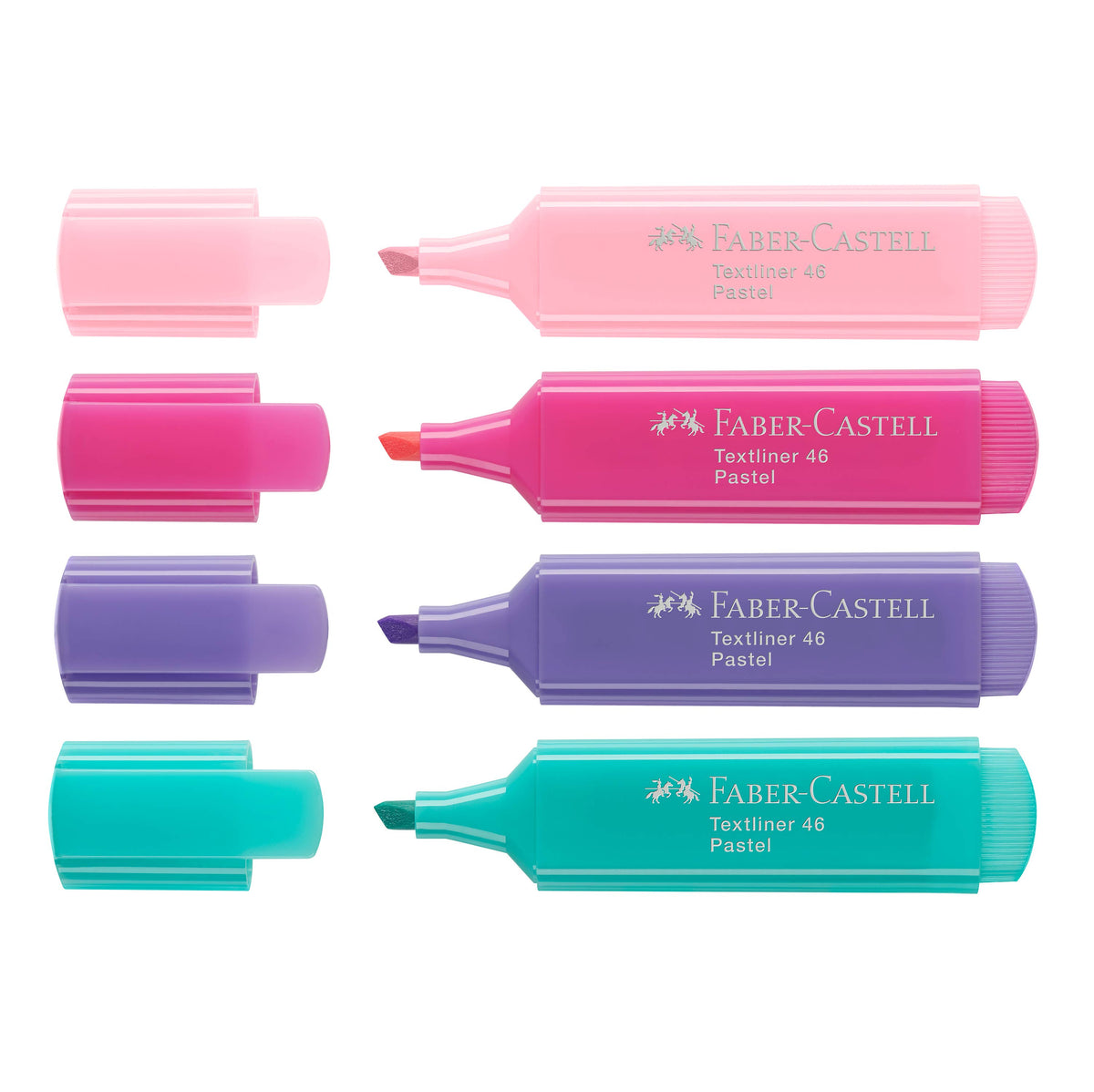 Highlighters, Pastel - Wallet of 4
