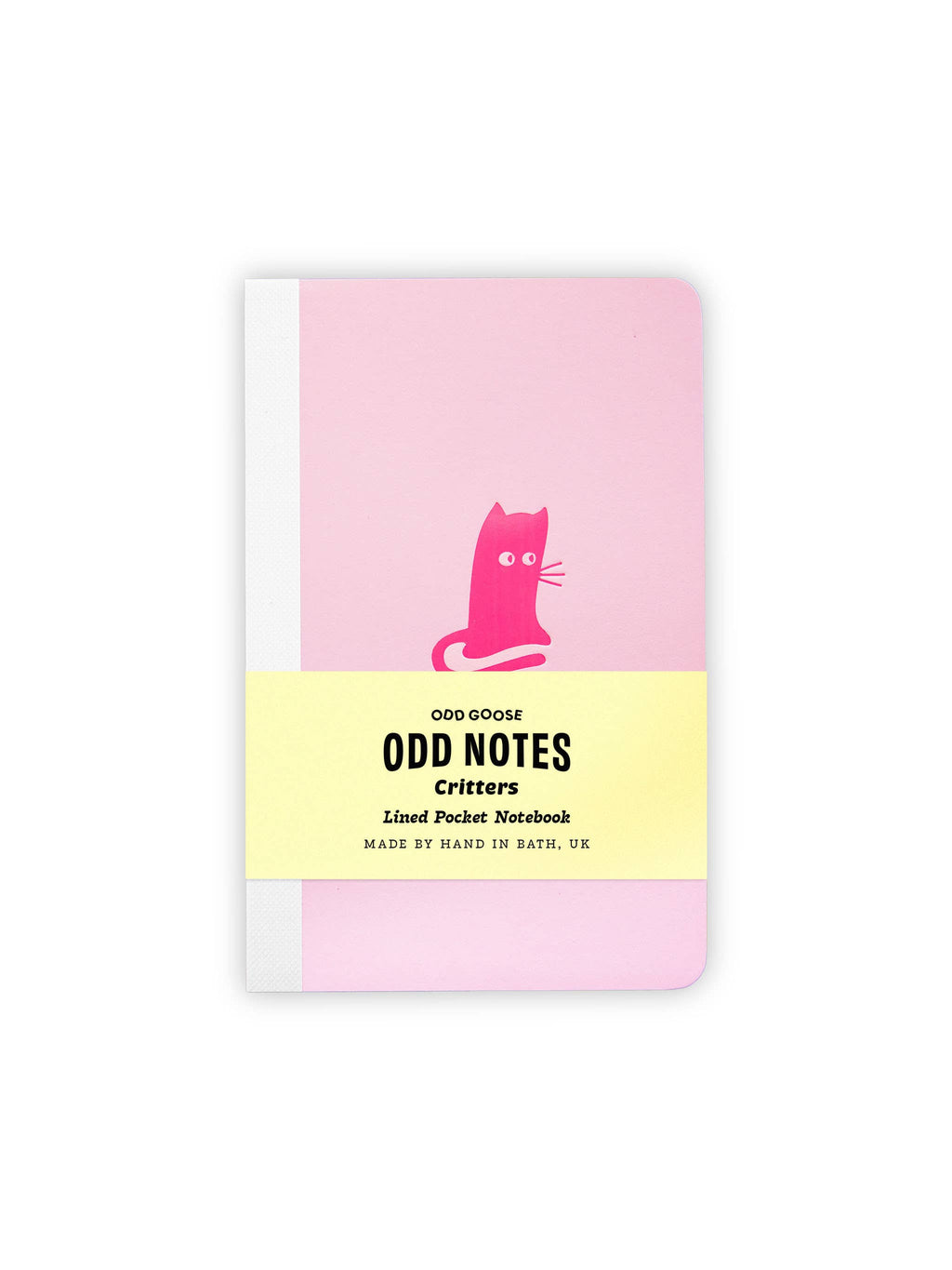 Odd Notes Critters Pocket Notebook - Handmade in UK