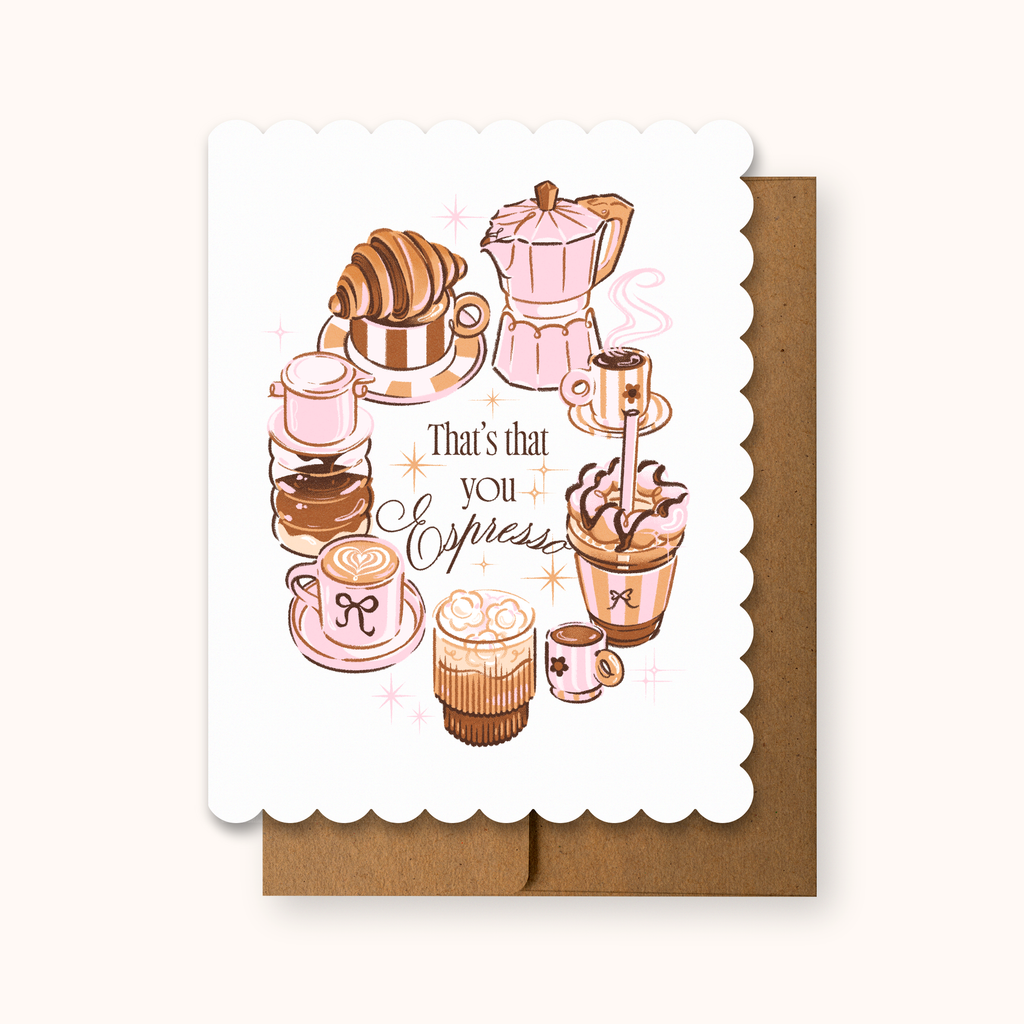That's That You Espresso | Handmade Greeting Card